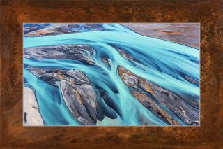 Mäanderfluss Island