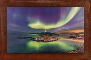 Nordlicht-Insel